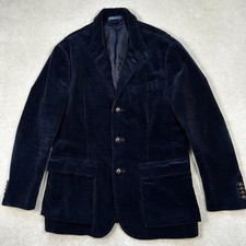Vintage 90s Polo Ralph Lauren Corduroy Jacket Mens Large Blazer Heavy