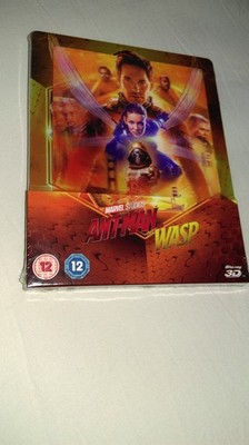 Ant-Man and the Wasp 3D & 2D Blu-ray Zavvi Lenti Steelbook - LESEN!