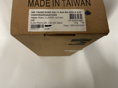 Moyeu Arrière DT Swiss 240 EXP 28 Trous - Route, QR 130 Mm, Frein Jante, Noir/rouge, 36pt
