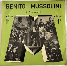 Lp Benito Mussolini (I discorsi) Volume 1