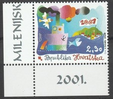 Croatia 2001 Children s Drawings MNH stamp