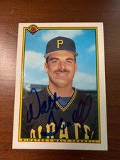 Signed 1990 Bowman - Walt Terrell