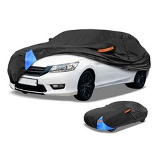 Universal Car Cover Waterproof All Weather 190T Fit for Sedan Length Up to 177"