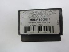 Crane Cams Bblv-99098-1 Valve Lock Steel 38 7 Deg 16 Pair