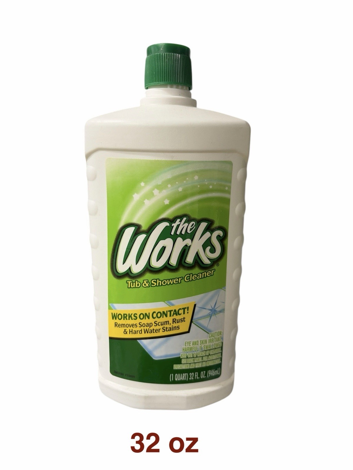 The Works Tub & Shower Cleaner Hard Water Rust 32 FL.OZ