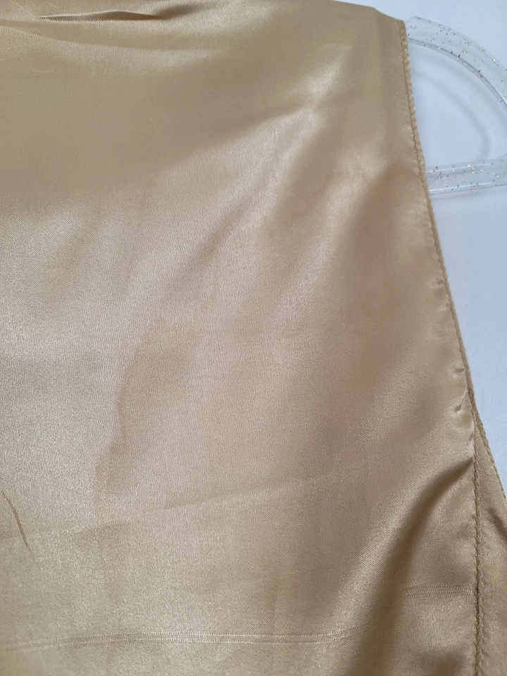 Vintage Foxrun Yellow Leather Vest Western Womens Sz  Medium Cowgirl Festival - Image 4 of 4