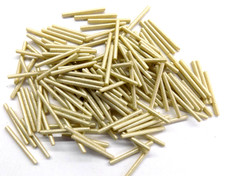 25mm Vintage Bugle Beads RARE Washable Finish  Item F