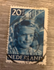 HOLANDIA 1951. OPIEKA NAD DZIEĆMI SG741 MIESZKANIA. UŻYWANY