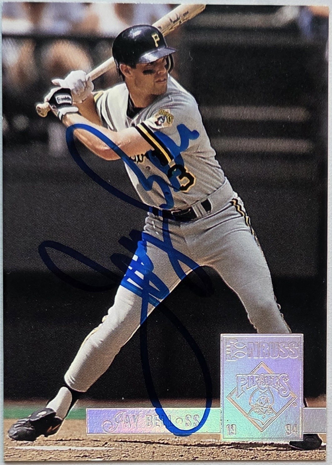 1994 Donruss Jay Bell Auto Card Special Edition #21 Pirates Baseball Signed MLB
