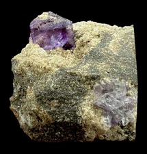 Fluorite On Dolomite Crystals : Redland Quarry . Niagara County , New York 🇺🇸