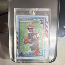 2025 Panini Donruss Optic Rated Rookie Shedeur Sanders #203 Cleveland Browns NFL