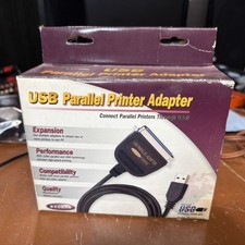 Package Belkin F5U002 USB to Parallel Printer Adapter - NIB