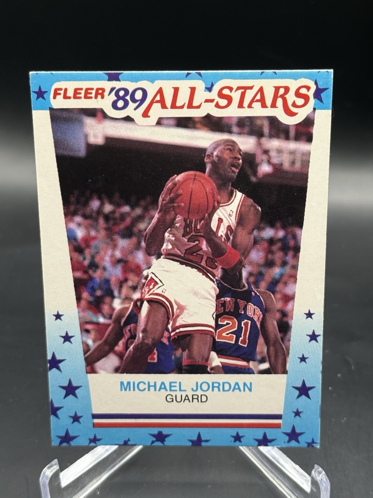 1989-90 Fleer - All-Stars Stickers Michael Jordan #3