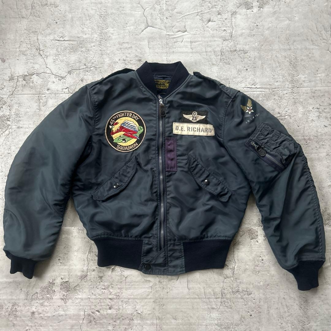BUZZ RICKSON'S L-2A Flight Custom Model Jacket Bl… - image 1