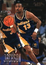 1996-97 Fleer Mark Jackson #44 Indiana Pacers
