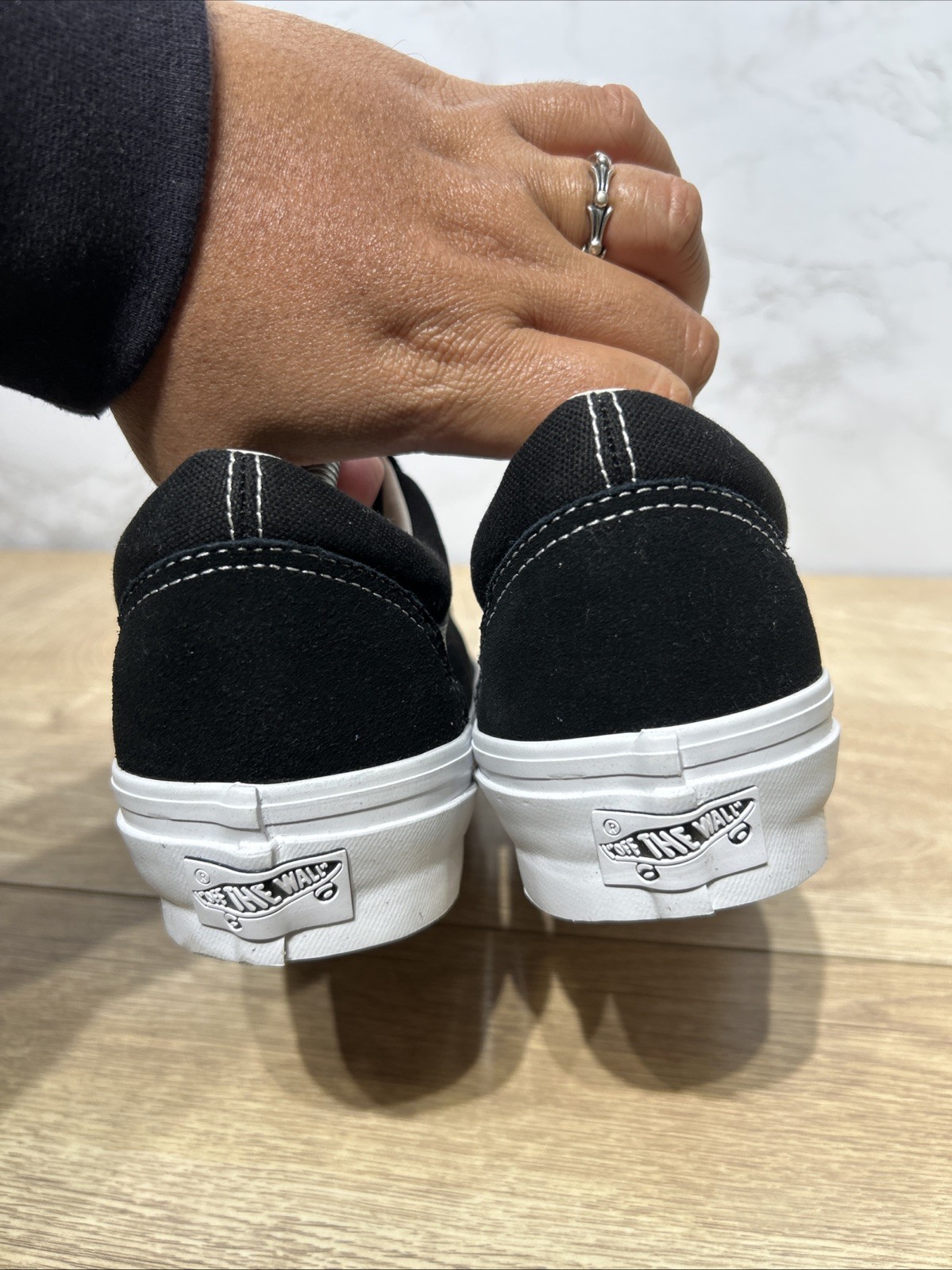 Vans Premium Old Skool 36 Low Black White Men Skate Sneakers Sz 9.5 New thumbnail 7