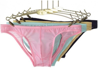 Men's Low Waist Briefs, Underwear, Stretch Pouch, Sexy GStrin...