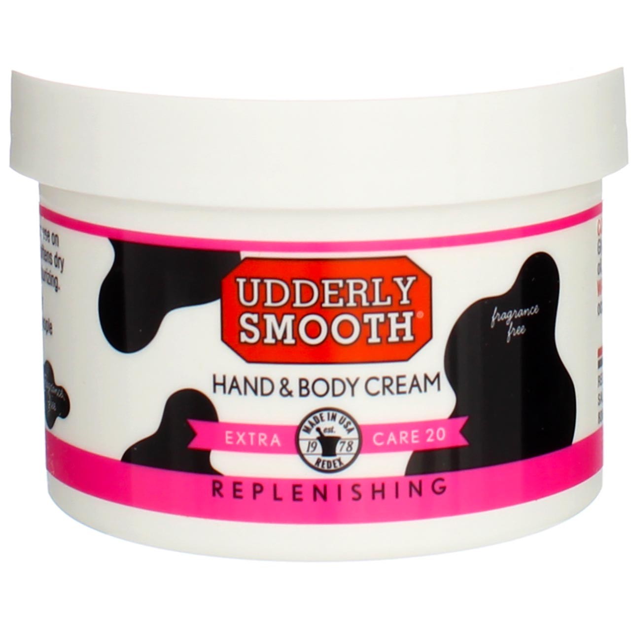 2 Pack Udderly Smooth Extra Care 20 Replenishing Hand & Body Cream, 8 oz