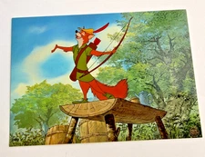 Robin Hood Postcard Disney Studio  Animation
