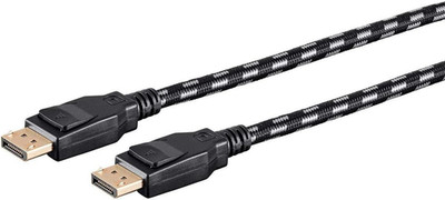 Braided Displayport 1.4 Cable - 8K Capable, Display Stream