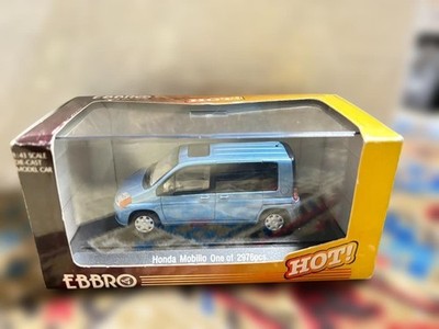 EBBRO 1/43 Honda Mobilio Light Blue Diecast Model Car 43304 Unused