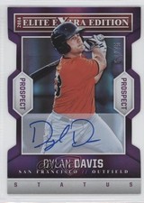 2014 Panini Elite Extra Edition Prospects 62/75 Dylan Davis #54 Auto 0p3