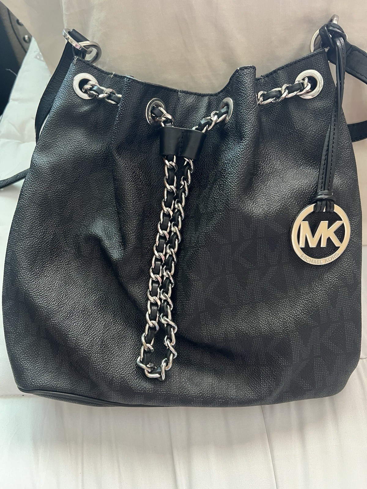 Michael Kors Large Black Monogram Purse
