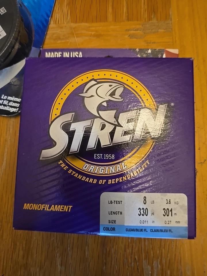 Stren Monofilament Fishing Line Bundle 8lb And 6lb - Image 3 of 3