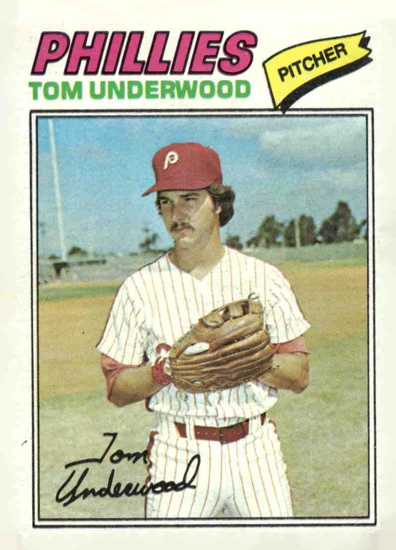 1977 Topps #217 Tom Underwood