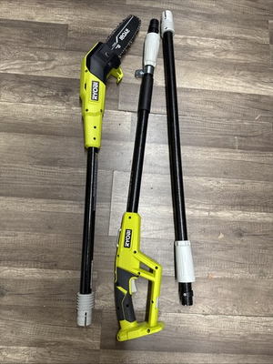 #ad #ad RYOBI ONE 18V 8 in. Cordless Oil Free Pole Saw Tool Only $99.99