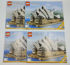 LEGO Creator Expert SYDNEY OPREA HOUSE Manuali Istruzioni di Ricambio 5234