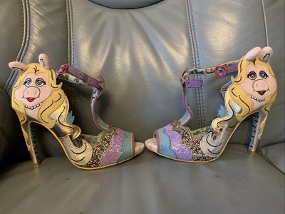 Seltene Irregular Choice Muppets Miss Piggy Original Diva Heels Gr. 6/39 Neu