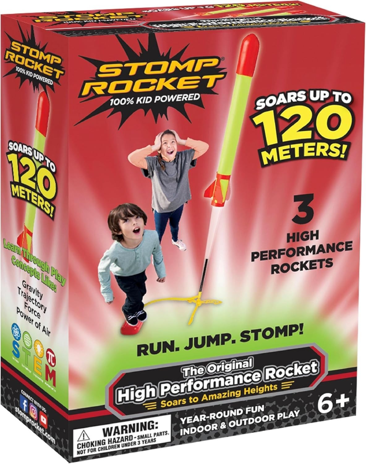 Stomp Rocket - Super High-Performance X-Treme Rocket Launcher for Kids