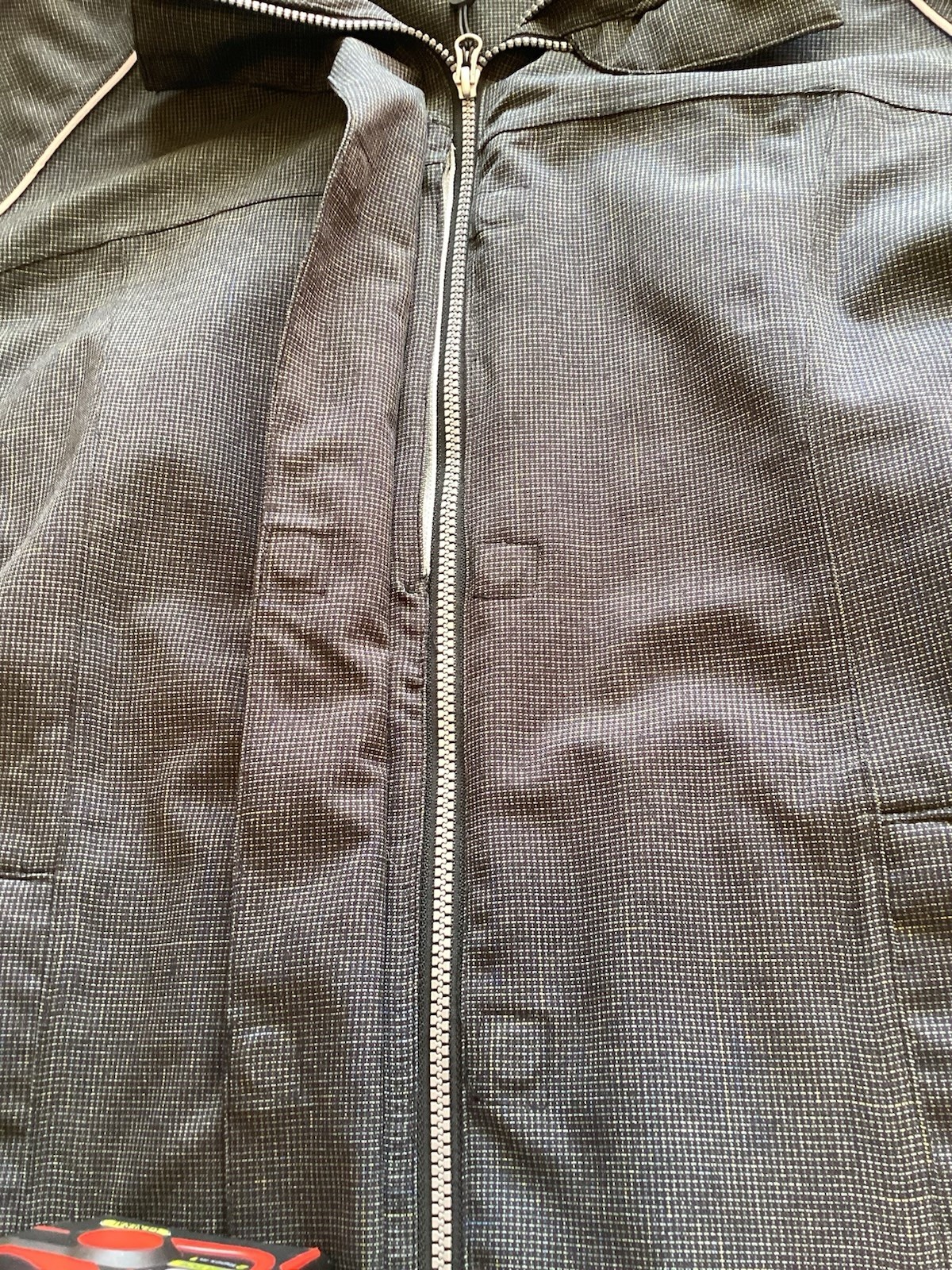 Kerrits Hooded Waterproof Riding Equestrian Jacket XL Vents Pockets Dark Gray