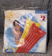 Vintage INTEX The Wet Set Inflatable Pool Air Mat Float 72 x 27" BRAND NEW SEAL