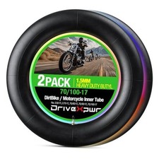 Motorcycle Heavy Duty Inner Tube Replacement -" - 1.5mm Thick - Tire 70/100-17