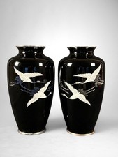 Black Cloisonne Antique Japanese Vases for sale | eBay