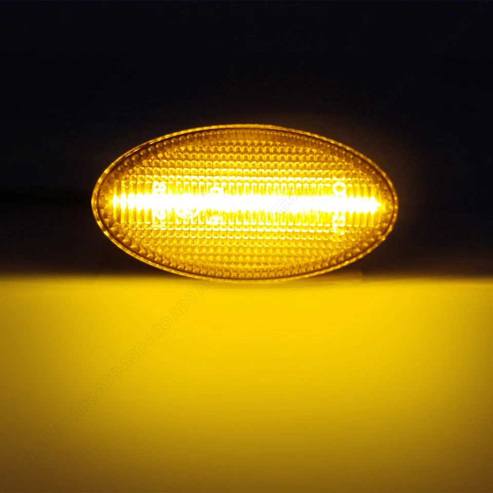 2x For Peugeot 206 207 307 407 607 Citroen C1 C2 C3 C4 Fender Water Lamp - Image 2 of 4