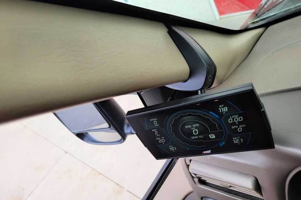 Edge A-Pillar Display Mount  Cast Aluminum For 99-04 Ford F250 F350 Diesel 18603 - Image 2 of 4