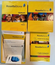 rosetta stone french level 1 language learning software.