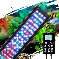 hygger 46W LED Aquarium Light, 24/7 Mode Fish Tank Light with Timer, IP68 Wat...