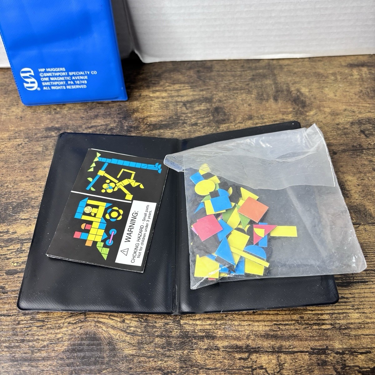 Vintage Hip Hugger Games Magnetic Mosaic & Tangram | eBay