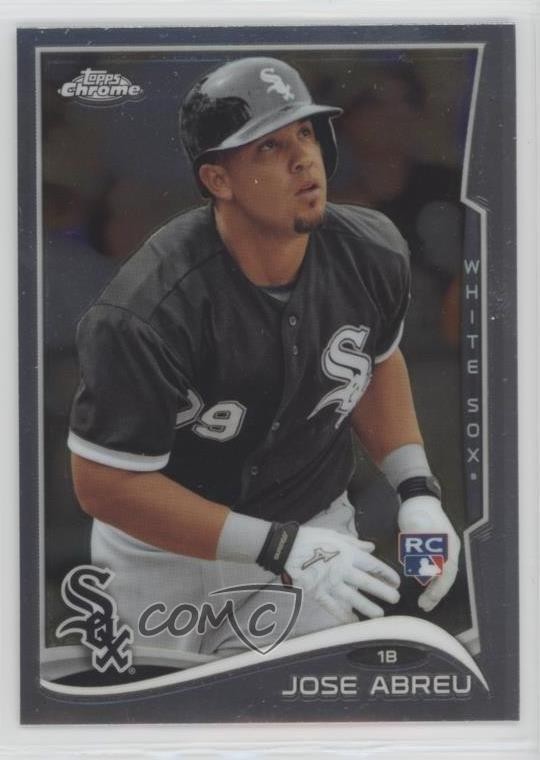 2014 Topps Chrome Jose Abreu (English Back) #199 e9y