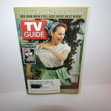 TV Guide October 9-16, 2005 Last Ever Small-Size TV Guide Southwest Ohio Edition