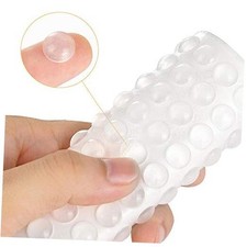 200PCS Cabinet Bumpers Clear Rubber Bumpers Self Adhesive, Soft Close Cabinet