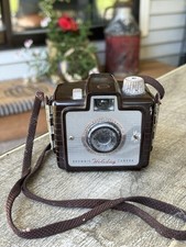 Kodak Brownie Holiday camera, a vintage box-type camera from 1953 to 1962.