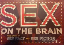 Sex On The Brain Card Game adult game - Game of SEX Fact and SEX Fiction