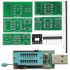 CH341A Programmer v1 7 for 1 8V and Other Voltages with Adapter Board Kit