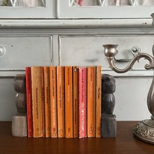 X11 Vintage Orange spine Penguin Paperback Books
