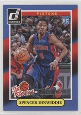 2014-15 Panini Donruss The Rookies Press Proof Silver /25 Spencer Dinwiddie 0t1f